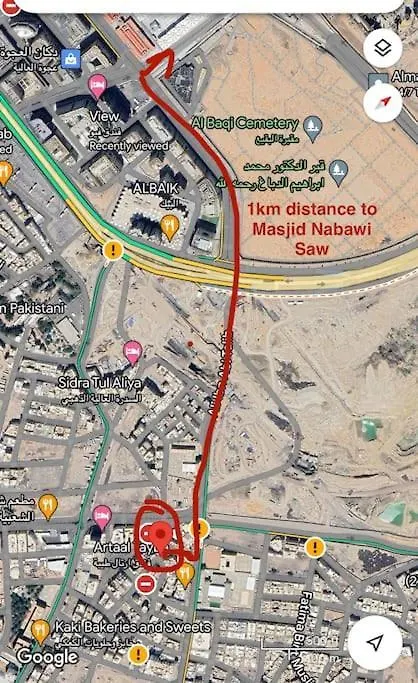 Family Unit 1Km Distance To Masjid Nabawi Pbuh Private Place And Make Sure To Confirm After Booking شقق خاص اتواصل بعد الحجز لتاكيد Medina